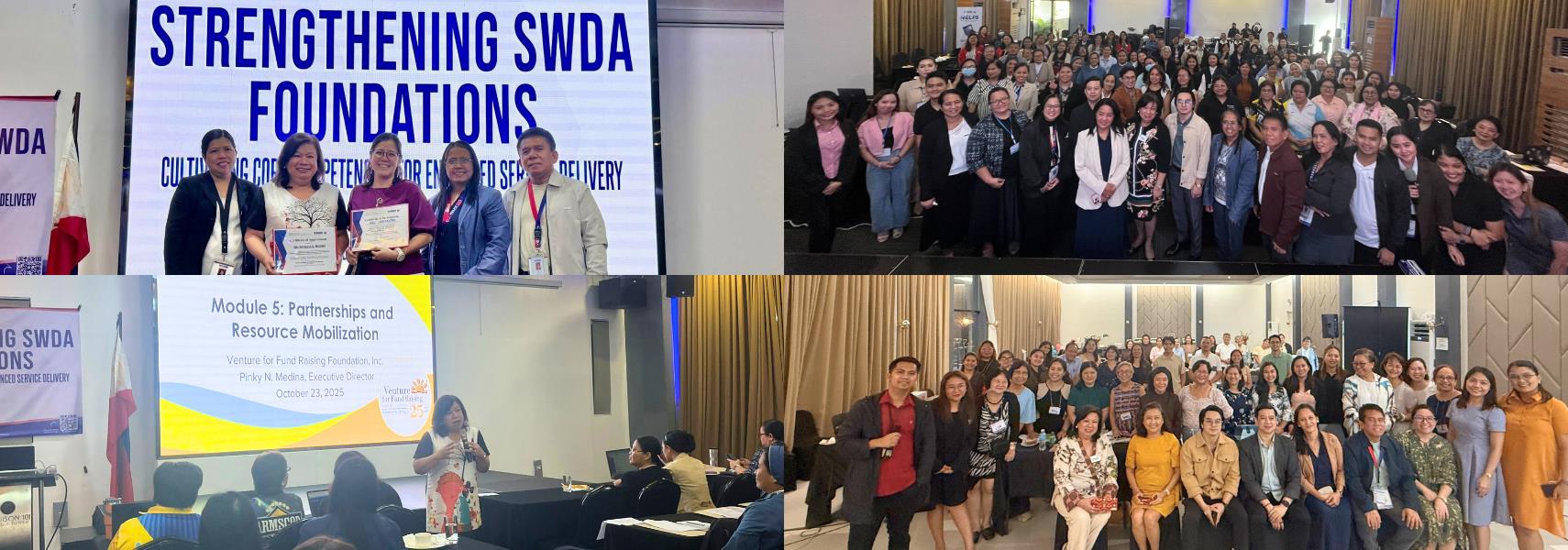 Venture’s ResMob Session: Strengthening SWDA Foundations Training with DSWD